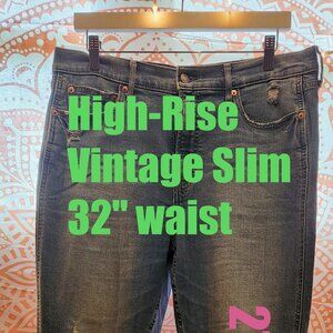 GAP High-Rise Vintage Slim Jeans